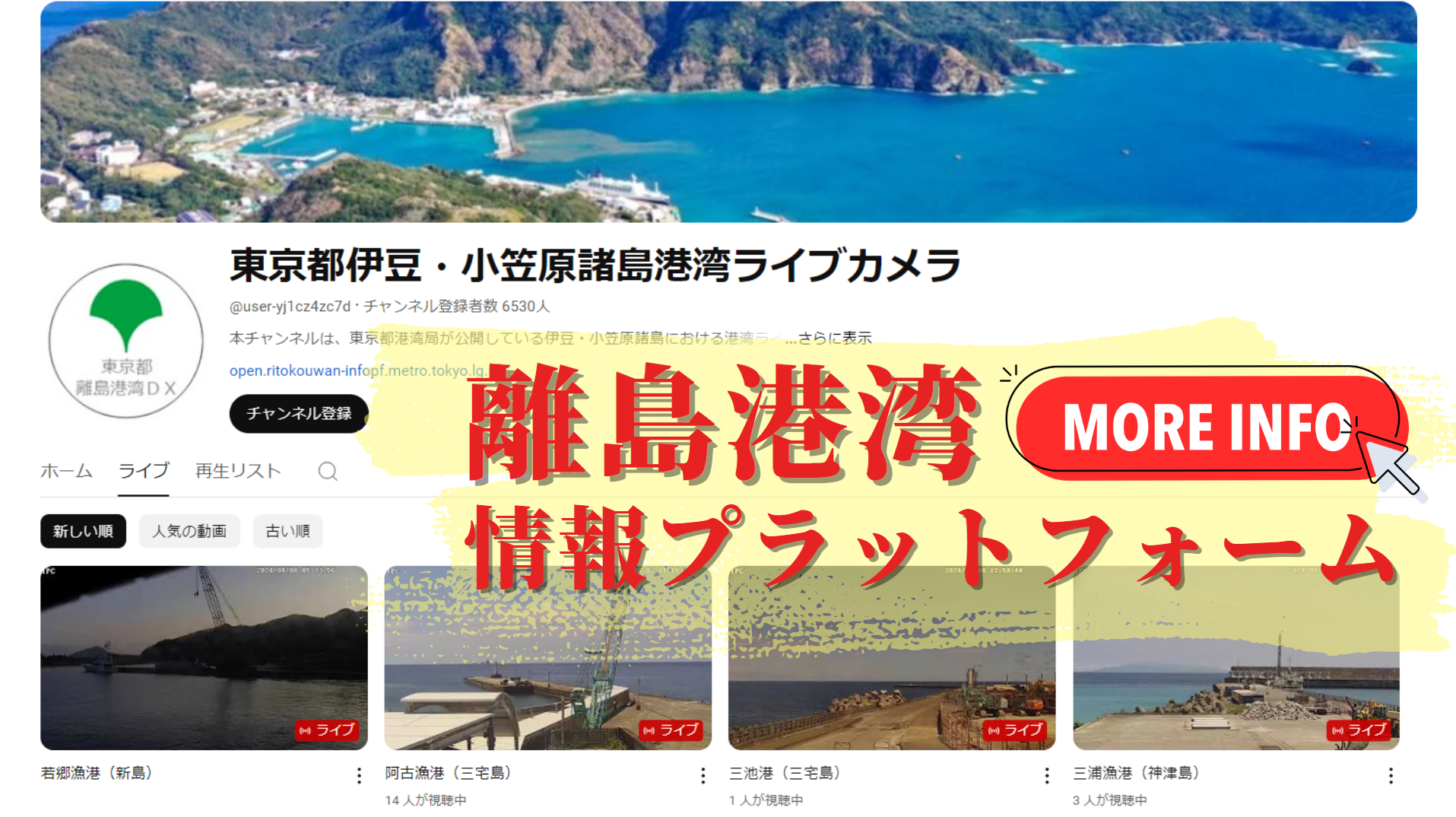 離島港湾情報プラットフォーム