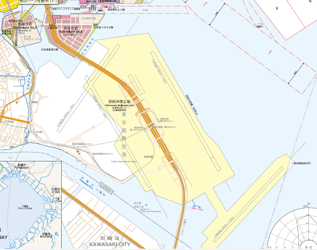 土地利用区分の詳細図