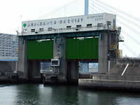 辰巳水門の写真